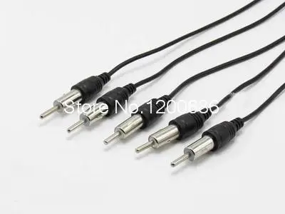 

2.4cm Car STEREO Radio Antenna Aerial Adaptor ISO Male to DIN cable