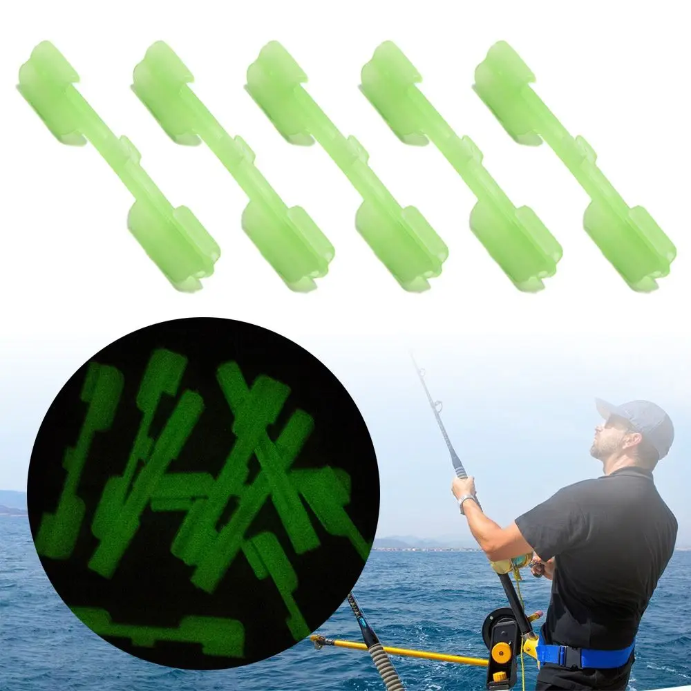 

30pcs New Clip on Light Dark float hold fluorescent light sticks fishing rod feeder Fishing glow stick Clip