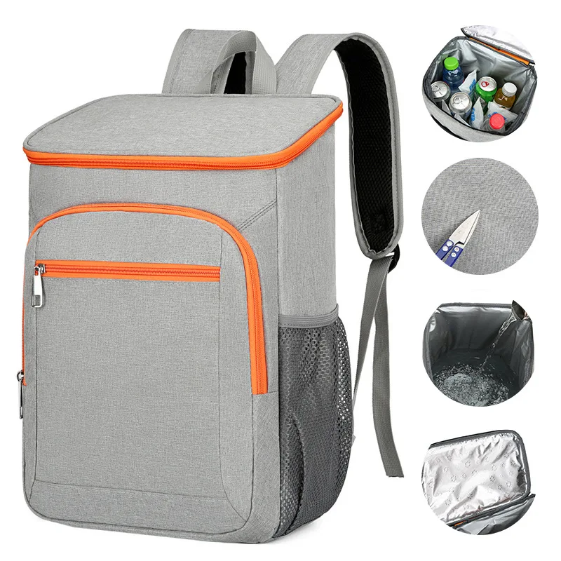 

Cooler Backpack Leakproof Insulated Lunch Bag Picnic Food Insulation Cooler Bag For Outdoor Camping Hiking Picnics Beach 30L