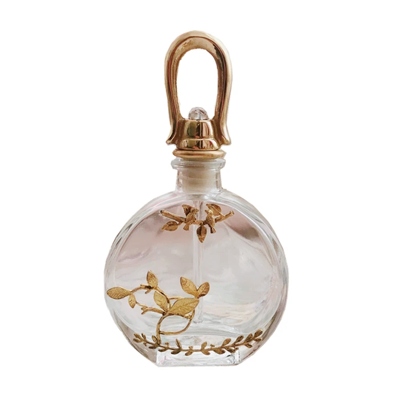 

Bird Perfume Bottle American Glass Decoration Storage Bottle Luxury Model Room Shooting Decoration