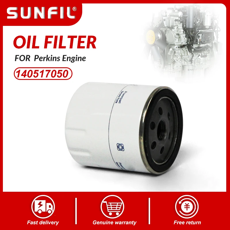 

140517050 Масляный фильтр для двигателя Perkins 103.15 104.19 104.22 403A-11 403D-17 403F-11 403F-15 403F-15T
