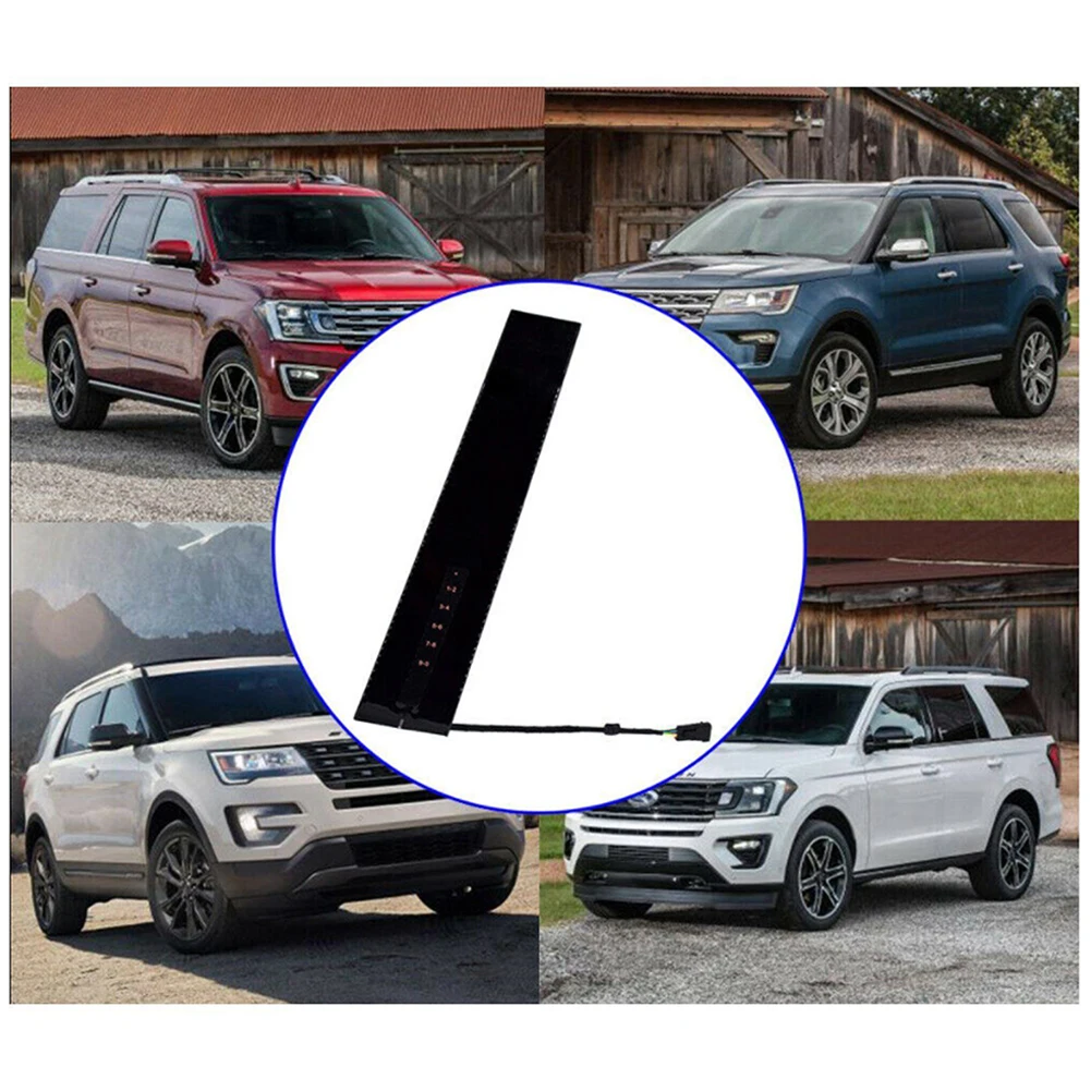 

1pcs Black Ease Installation Car Decor Pillar Molding Trim For Ford Explorer BB5Z7820555AA DB5Z7820555AC DB527820555AA