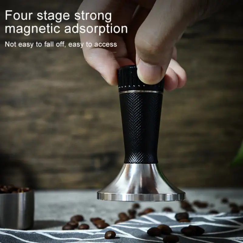 

Tamper Espresso Maker Reticulated Series Coffee Tamper Handmade Stainless Steel Powder Press Hammer Cloth Powder Machine