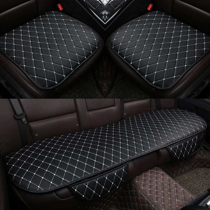 PU Leather Universal Cushion Car Seat Cover for NISSAN Qashqai Juke X-Trail Armada Altima Cube Dualis Tiida Car Accessories