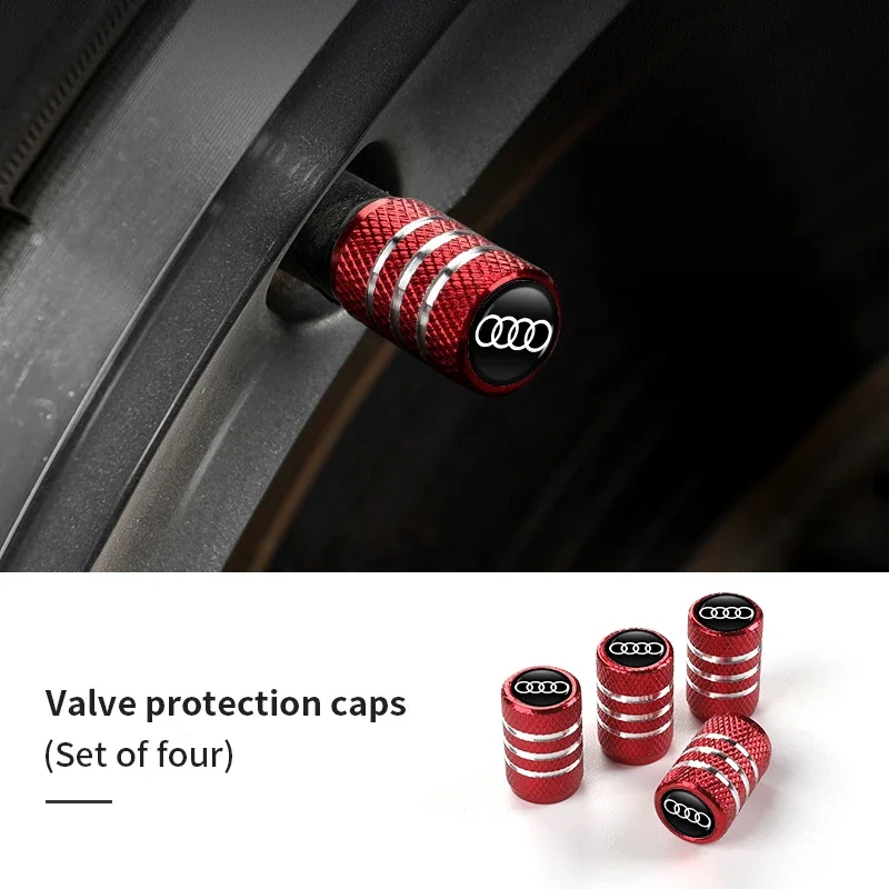

Колпачки клапанов шин для колес автомобиля, крышки стержня обода, воздушные пылезащитные водонепроницаемые для Audi A1 A3 A4 A5 A6 A7 A8 Q2 Q3 Q5 Q7 Q8 Quattro RS6 RS7