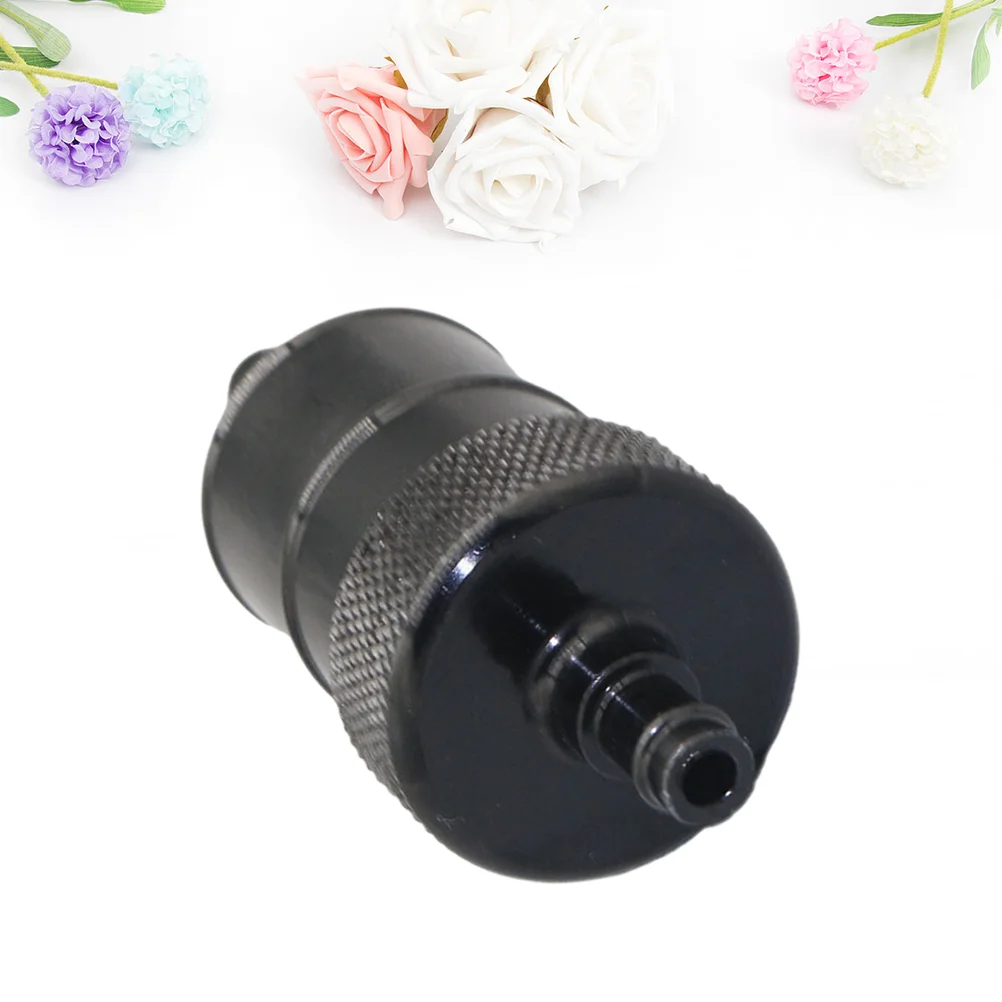 

CNC Aluminum Alloy Glass Motorcycle Gas Fuel Gasoline Filter for Motorcycle Accessories (Black)
