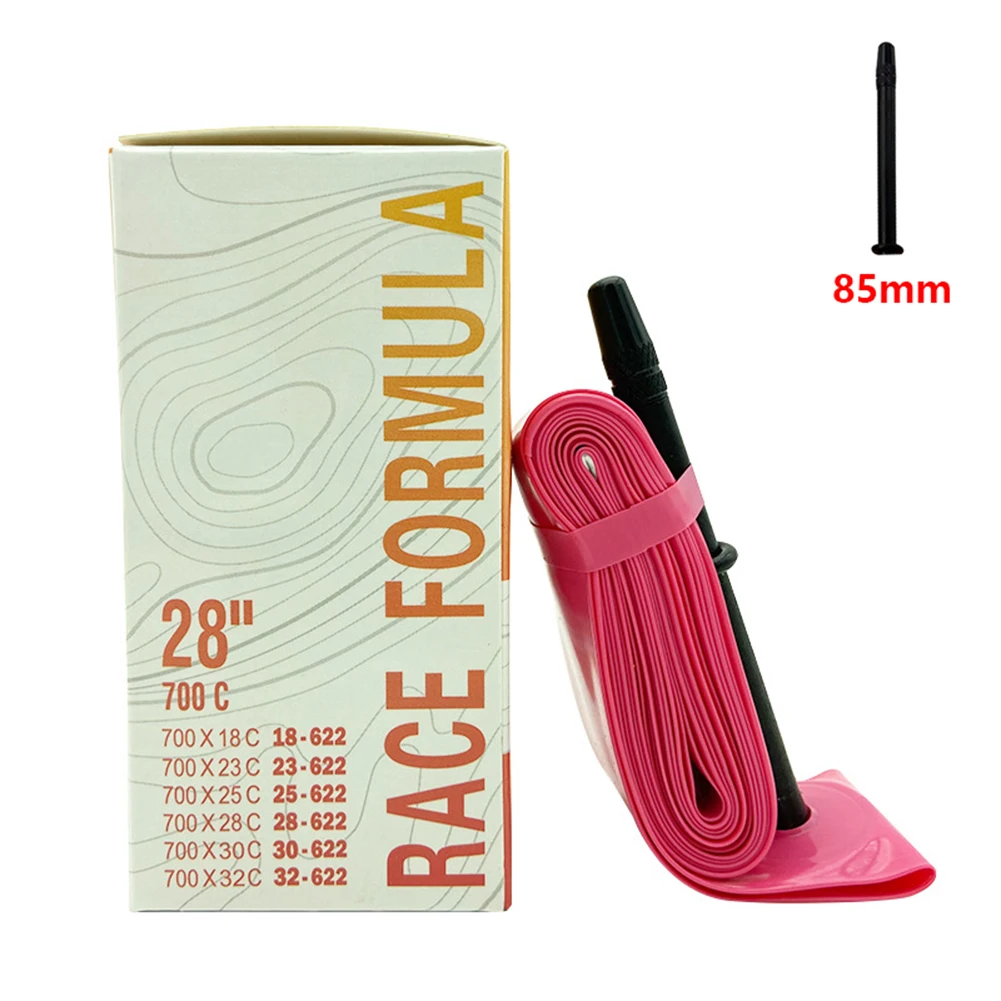 

1pc Road Bike Inner Tube Bicycle Ultra Light Innertube 700x18-32 FV45/85mm 36g Presta-Valve Riding Cycling Accessories Parts