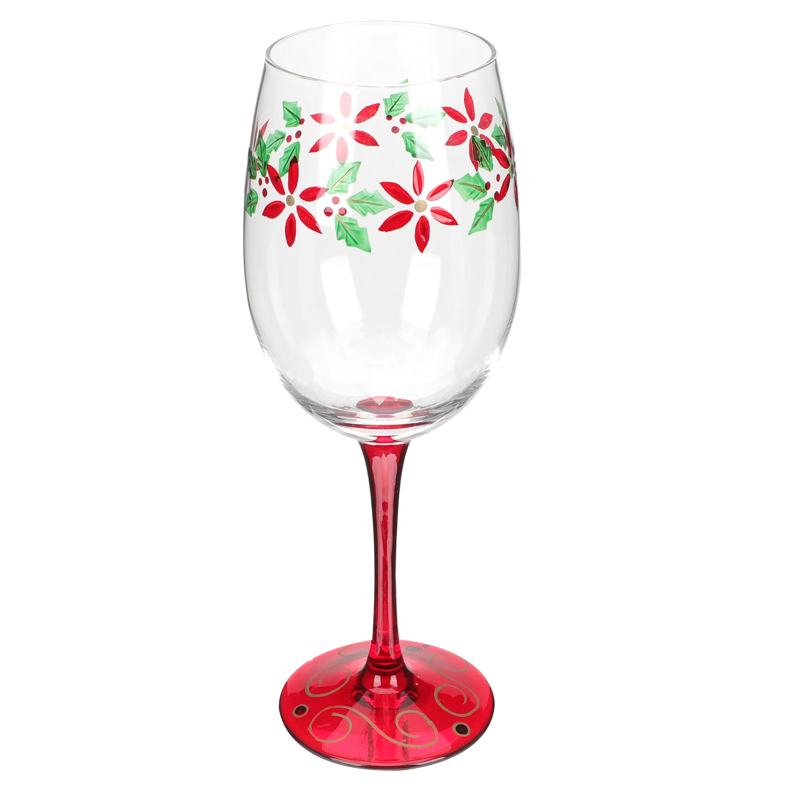 

Glass Christmas Glasses Goblet Goblets Champagne Cup Cocktails Flutes Toasting Xmas Drinking Glassware Jinglered Crystal Party