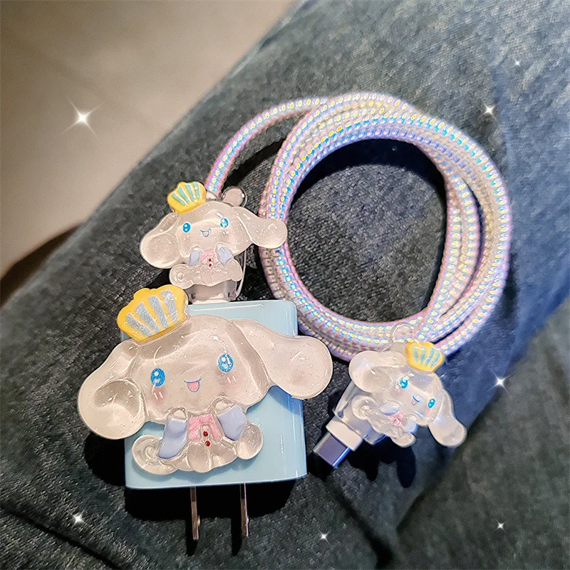 Зарядное устройство Hello Kittys кабель для передачи данных защитный и обмоточный