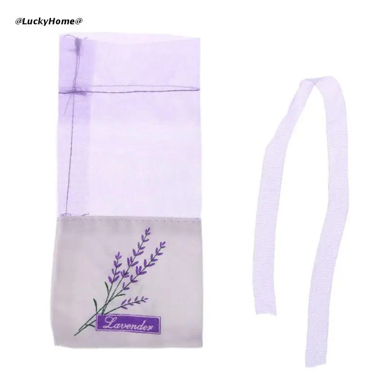 

11UA Lavender Sachet Empty Bag Mesh Stitching Beam Pocket For Storage Dry Flowers Seeds