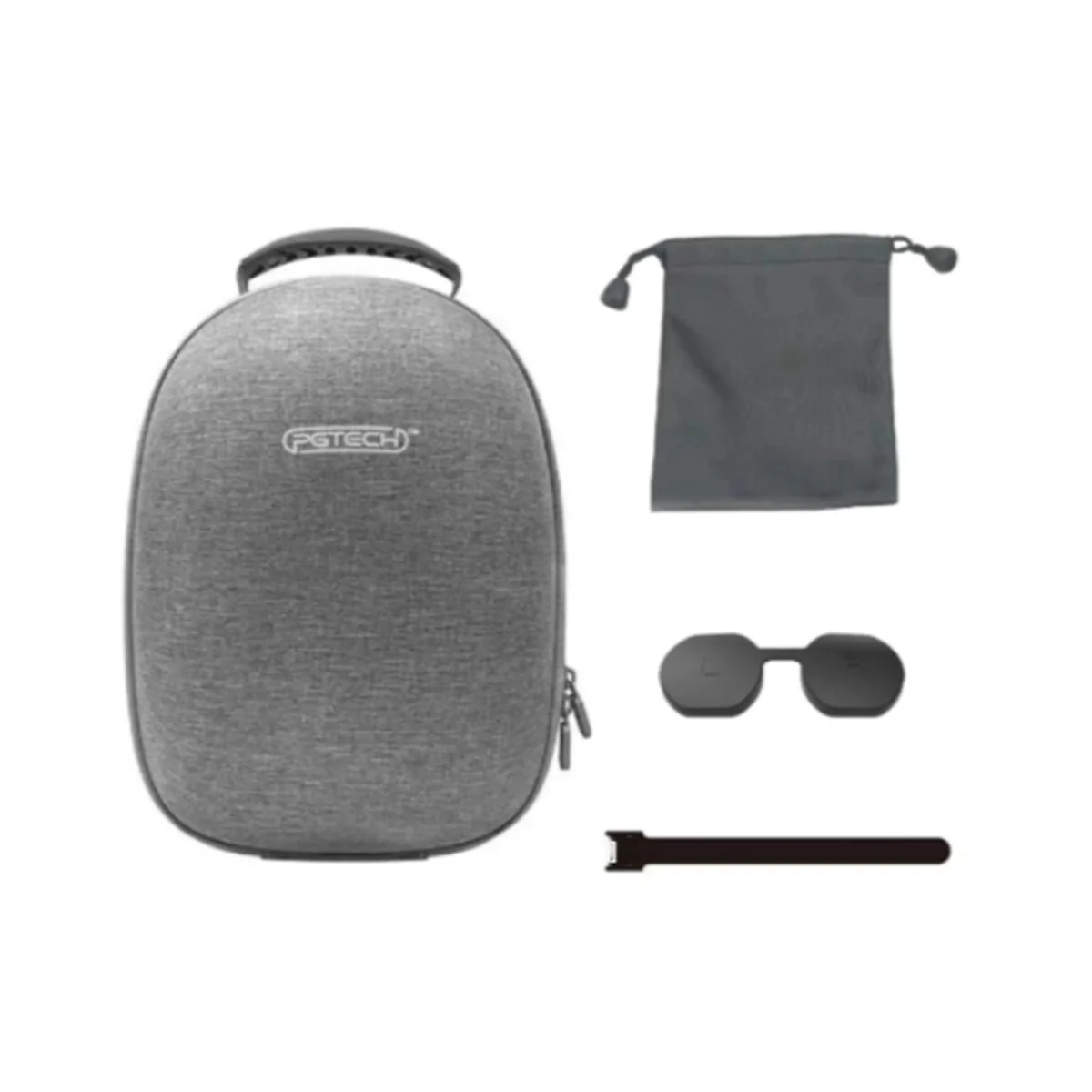 

PGTECH for PSVR2 Useful Handheld Zipper Storage Bag Glasses Protection Cover+Storage Bag+Magic Belt Protection Hard Bag