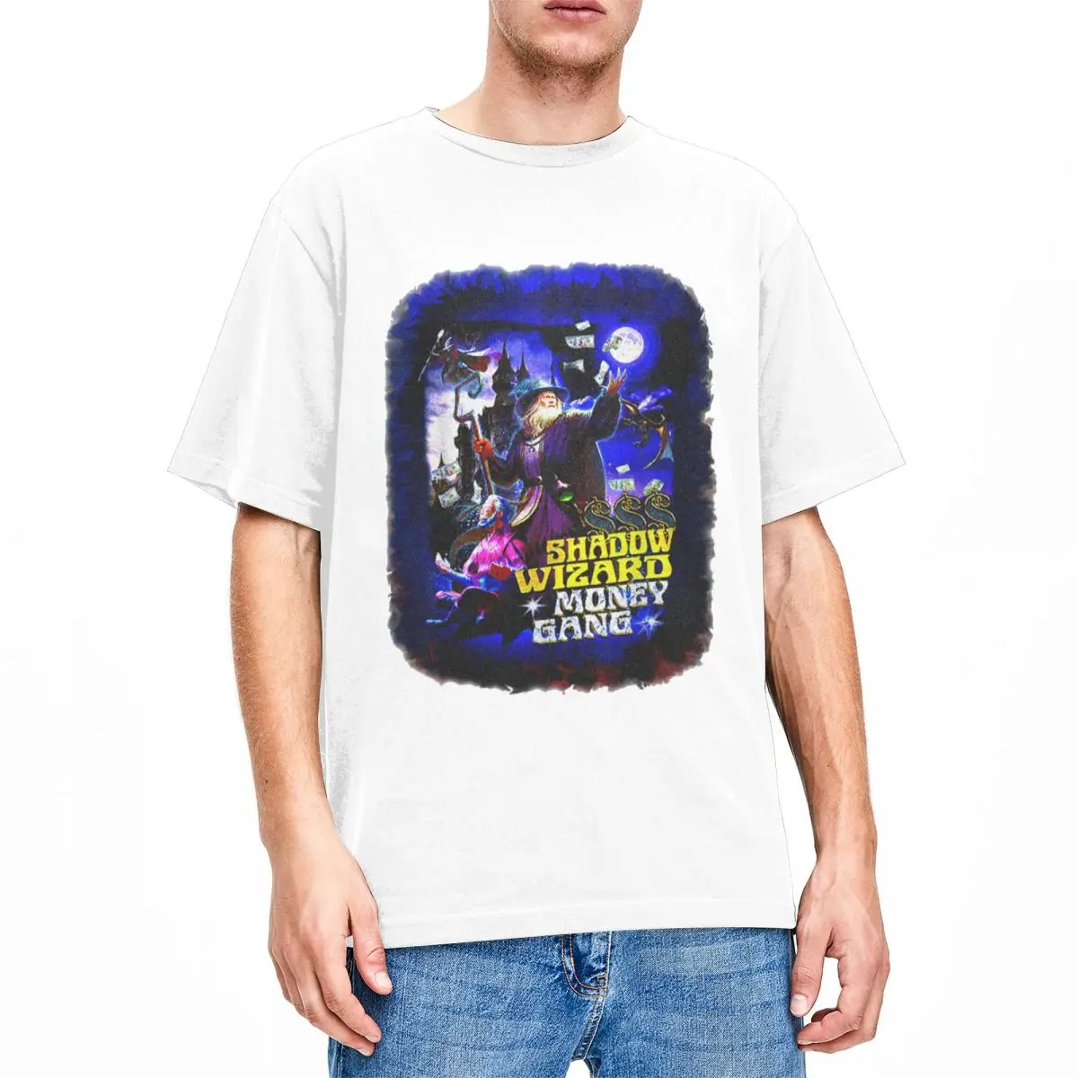 

Футболка Мужская/Женская хлопковая с круглым вырезом и коротким рукавом