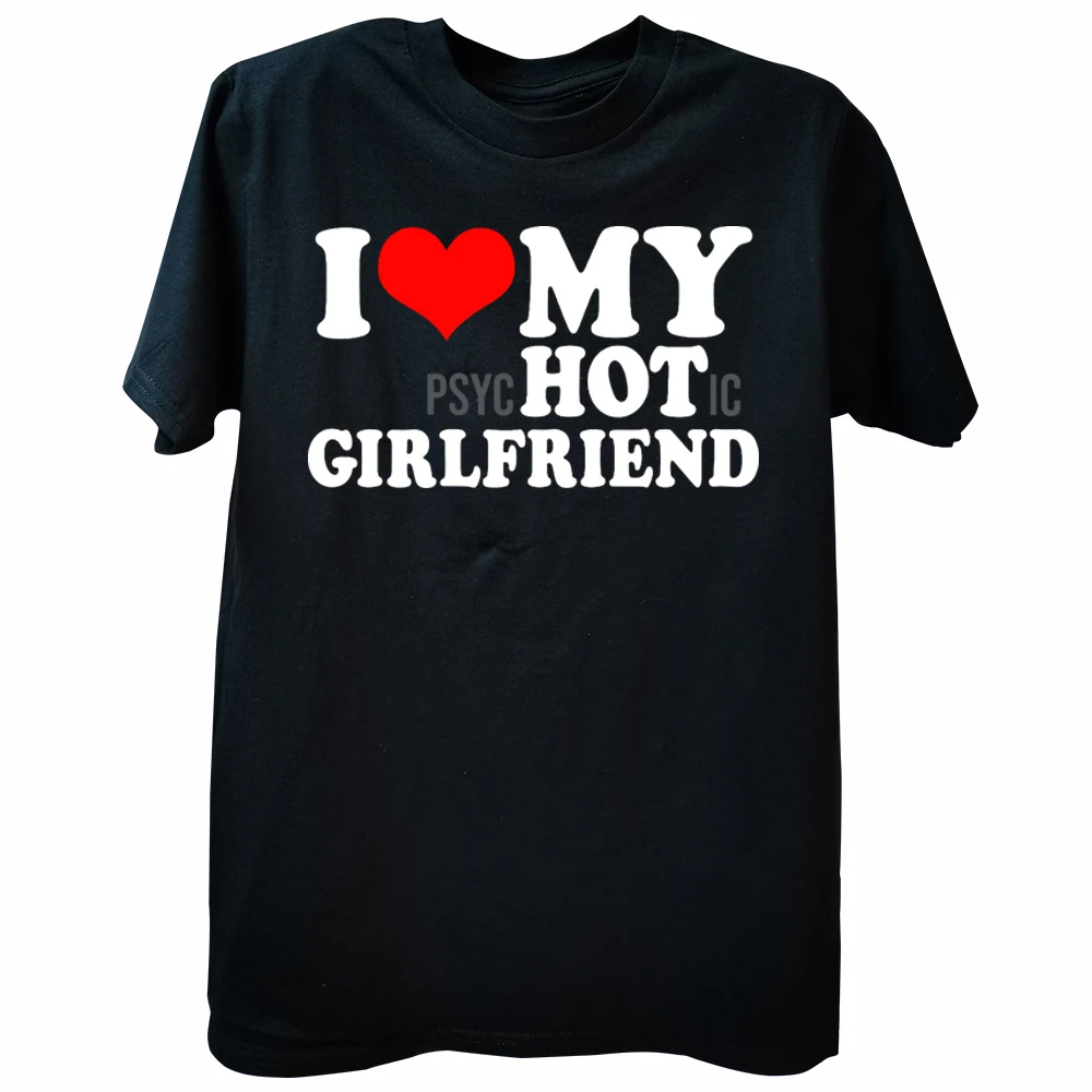 

Футболка мужская с надписью «Я люблю свою психотическую девушку»