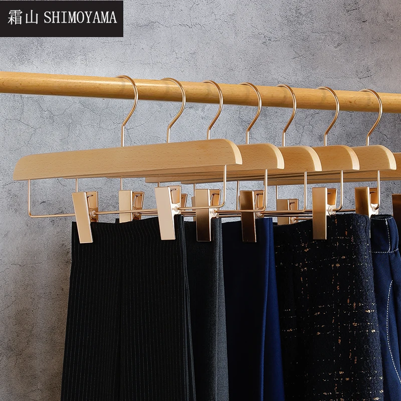 

3 шт., вешалка для брюк и юбки, цвета розового золота