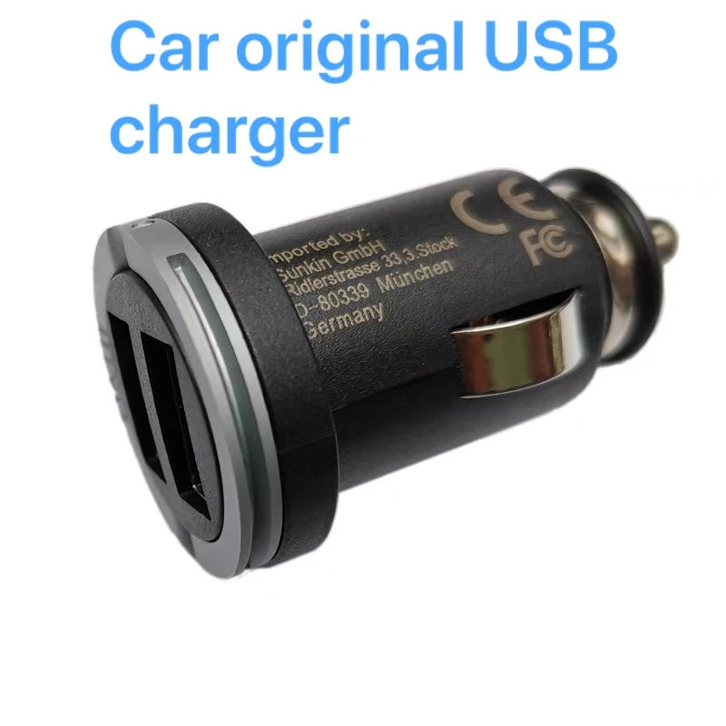 

Автомобильное зарядное устройство USB для BMW, универсальное зарядное устройство для f10, f15, f16, f25, f26, f30, e90, f01, g30, g50, двойной адаптер USB для прикур...