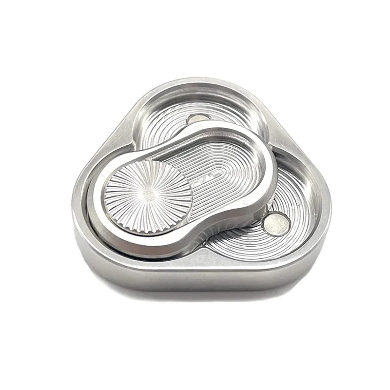 Треугольный Магнитный Слайдер Игрушка-непоседа Металлический Антистрессовый