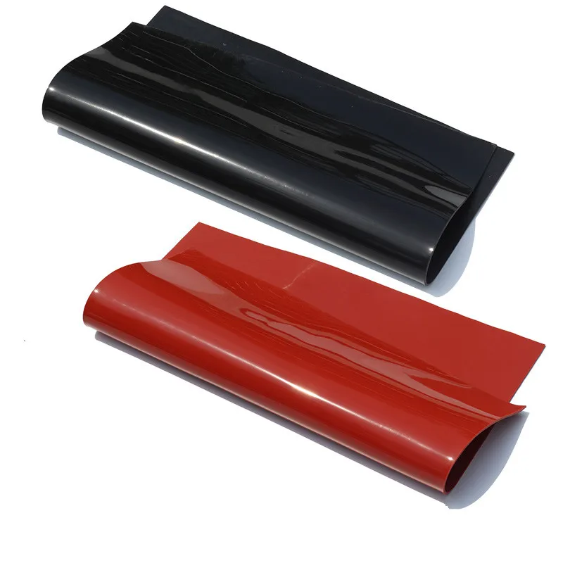 

Black Silicone Sheet Rubber Matt Silicone Sheeting for Heat Resistance 1mm/1.5mm/2mm Red/Black Silicone Rubber Sheet 500X500mm