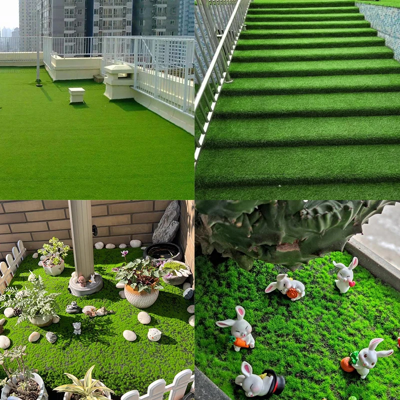 1x1 м Искусственный мох трава газон моделирование Газон Коврик для наружного