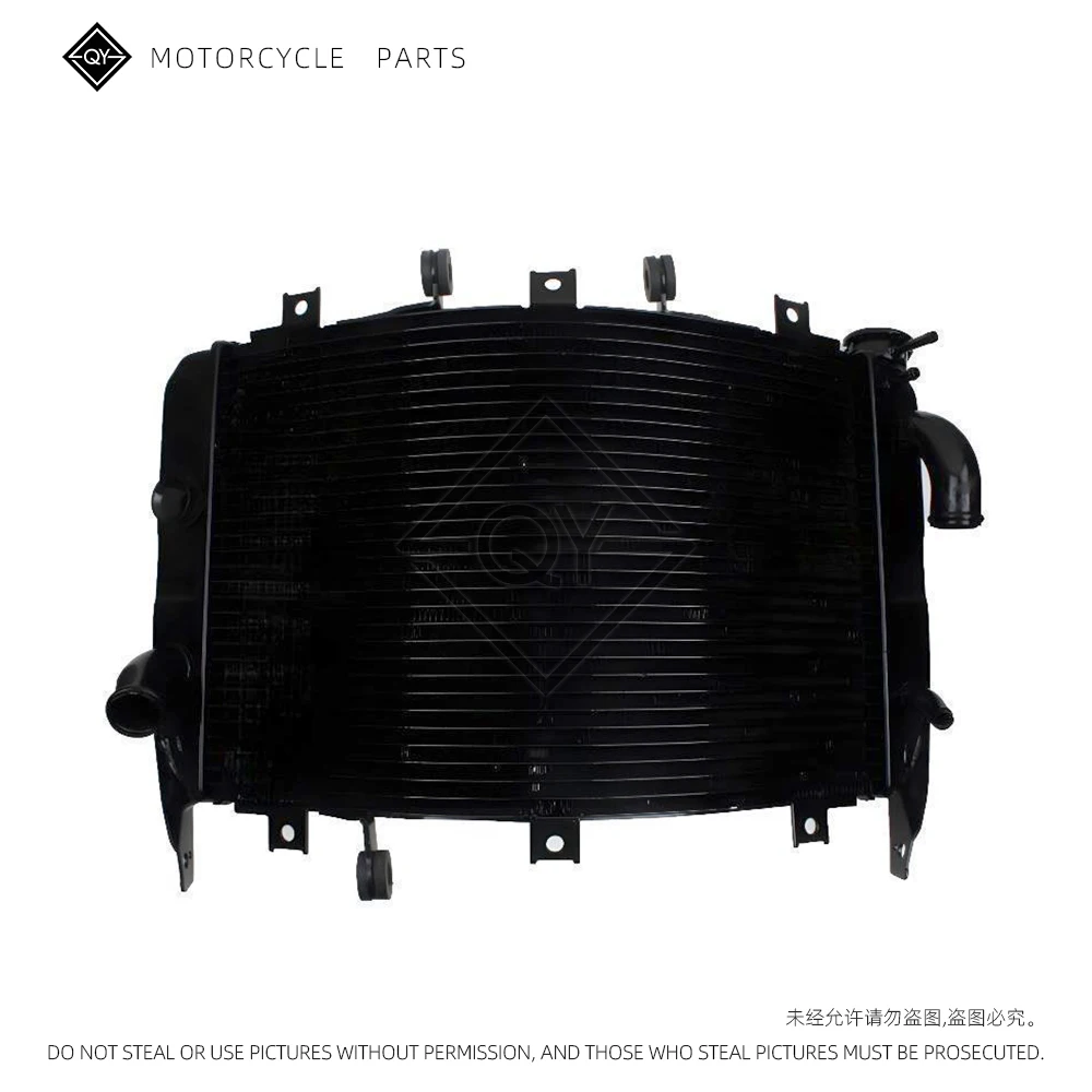Детали для мотоцикла LQYL, алюминиевый охлаждающий Водяной радиатор для KAWASAKI NINJA ZX-6R ZX6R ZX 6R ZX636 636 600 2003 2004 03 04