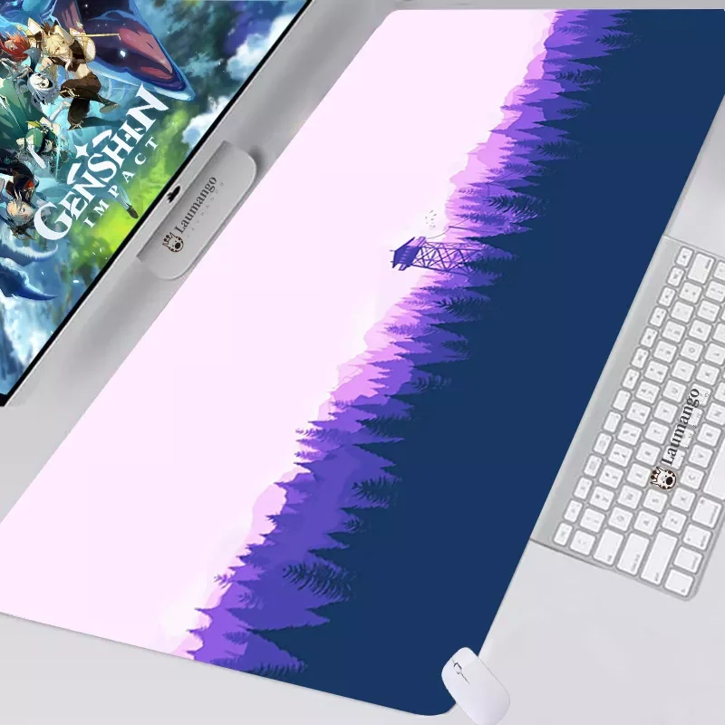 

Forest Firewatch2 Mouse Pad Gaming Accessories Gabinete PC Gamer Computer Keyboard Desk Mat Laptop Tapis De Souris Mousepad