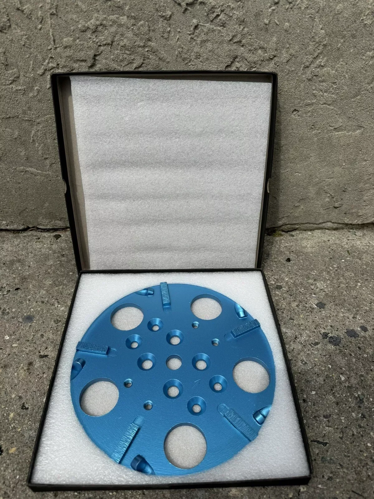 10 &quot250 мм PCD бетонная Шлифовальная головка дисковая пластина для напольной