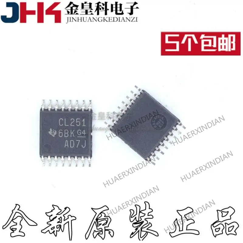 

10PCS New Original SN74CBTLV3251PWR SN74CBTLV3251PW CL251 TSSOP-16