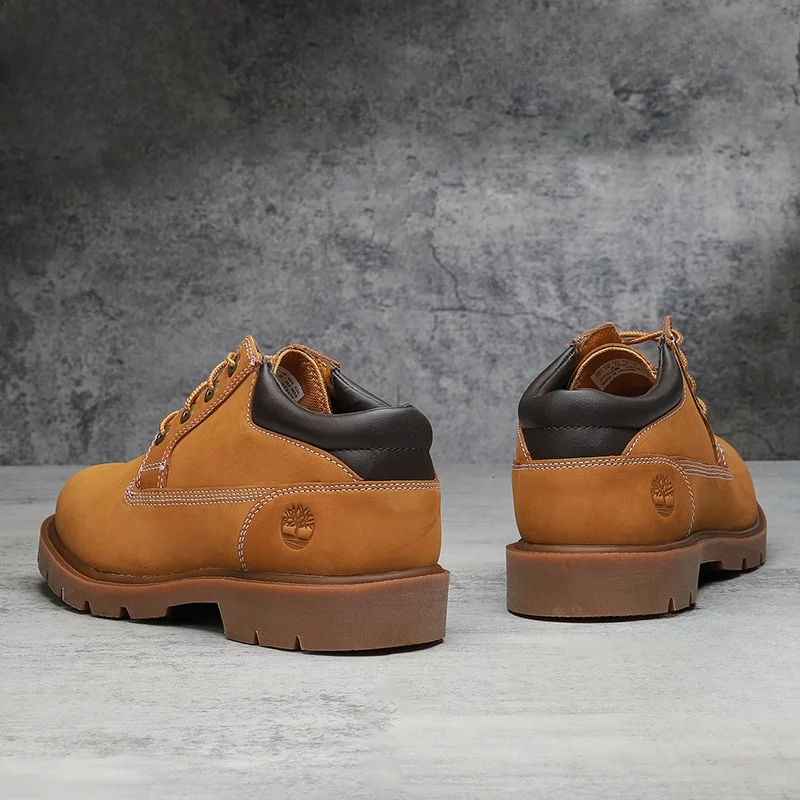 Tianbo Lan уличная мужская обувь новинка 2024 кроссовки кожаная с низким берцем