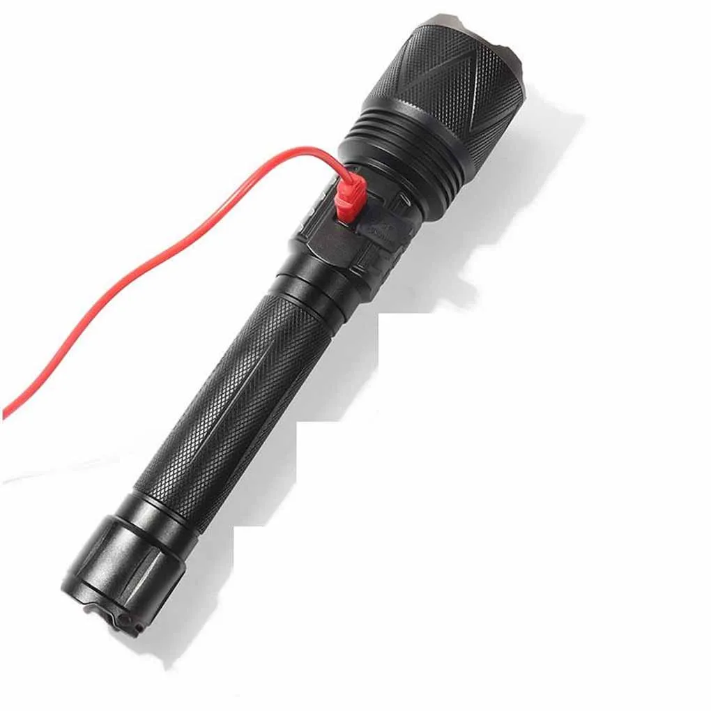 

Bright Flashlight Powerful Torch Spotlight Lighting Equipment USB Rechargeable Camping Hiking Riding Fixtures Handheld