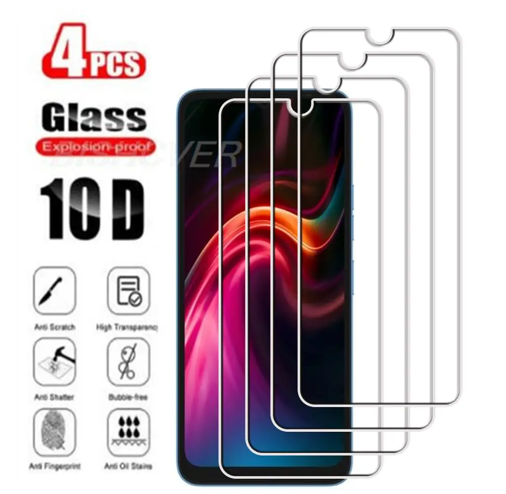 

4 шт. закаленное стекло для UMIDIGI G1 Max 6,52 дюйма UMIDIGIC1 C1 G1Max C1Max, защита экрана, стеклянная пленка для телефона 9H