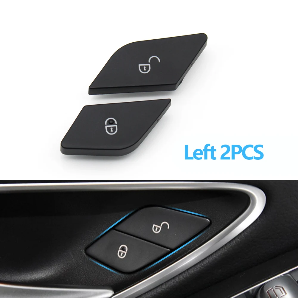 

LHD RHD автомобильный центральный дверной замок, переключатель разблокировки, ремонтная кнопка, крышка для Benz C EQC GLC V W205 X253 W447 N293 2059055251