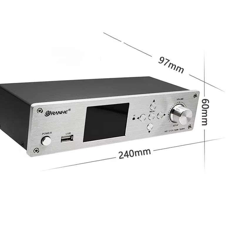 Фото Аудиодекодер 5.1CH, Bluetooth 5.0, 4K60Hz, HDMI-совместимый 2.0, коммутатор, конвертер ARC, PC-USB DAC, цифровая аудиосистема DTS AC3 5.1 №5