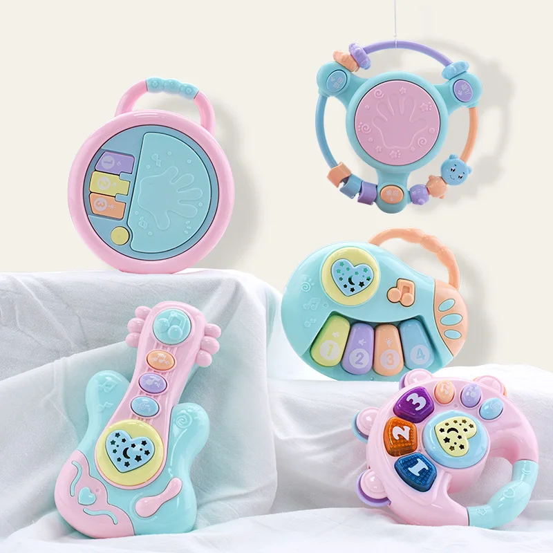 

Preschool Education Puzzle Toys for Infants and Young Children Aged 0-3 Suitable for Music, Hand Drumming