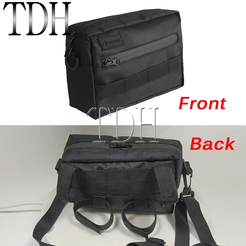 Мотоциклетная сумка на руль с Т-образной планкой для Harley Softail M8 Dyna Sportster сумки