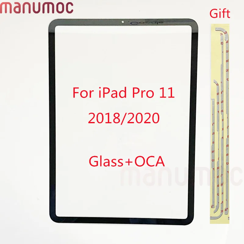 

Внешнее стекло OEM с рамкой OCA для iPad Pro 11 2018 2020 A1934 A1979 A1980/A2103 A2068 A2228 A2230 A2231