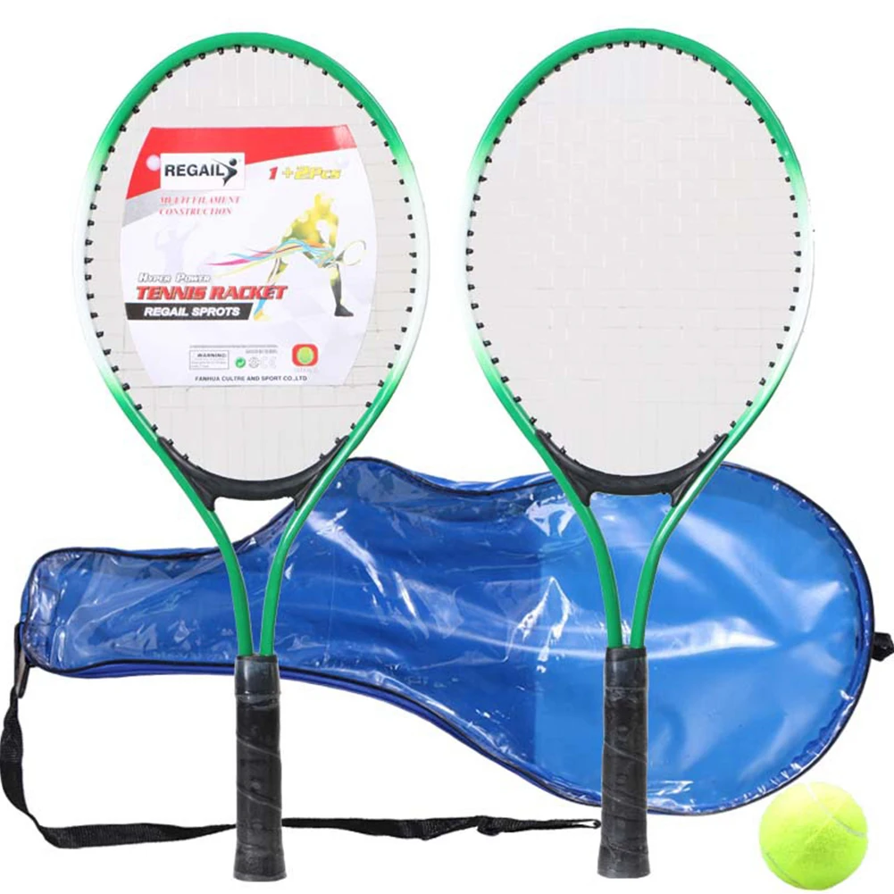 

1set Special Tennis Racket With Ball For Teenagers Children Kid Training Strong Nylon Wire Beach Tennis Padel Racket Sport