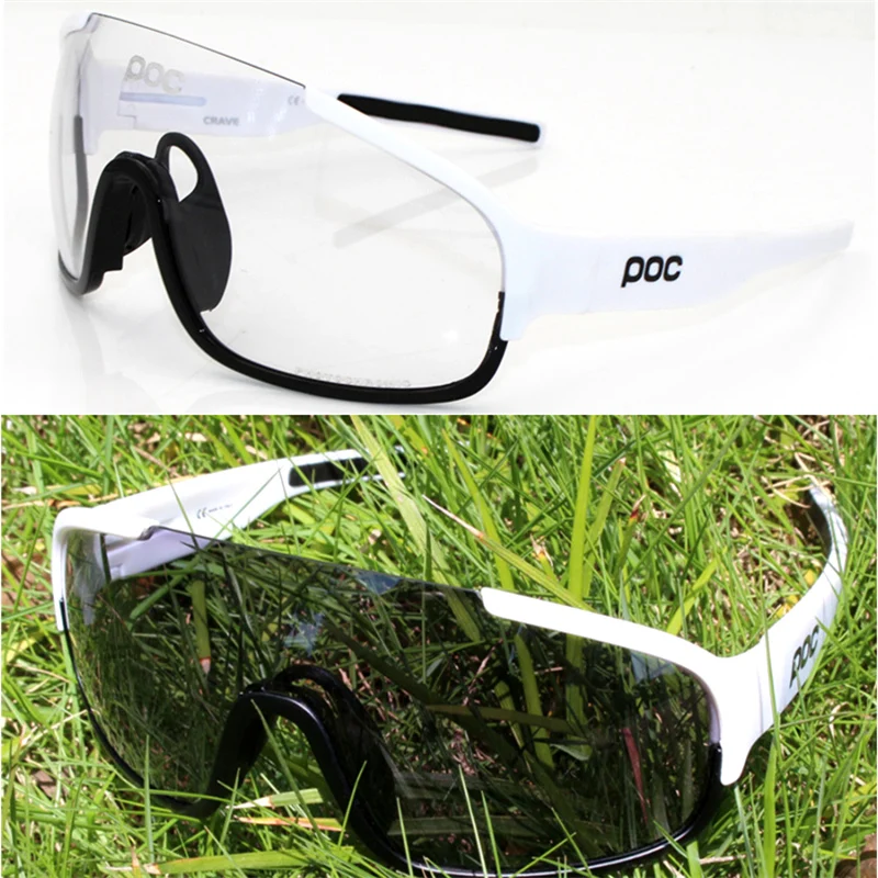 

Солнцезащитные очки POC фотохромные для мужчин и женщин, спортивные, дорожные, для горных велосипедов, Обесцвечивающие