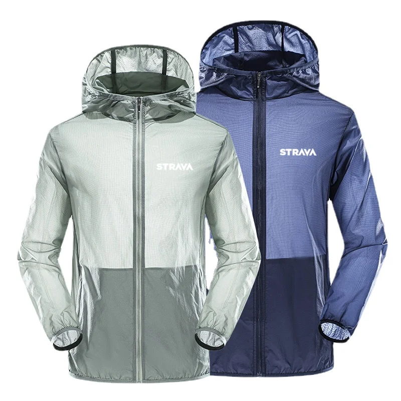 

Strava Breathable Sun-proof Mountain Bike Windbreaker Cycling Mtb Jacket Quick Dry Men's Summer Outdoor Jacket Downhill Unisex