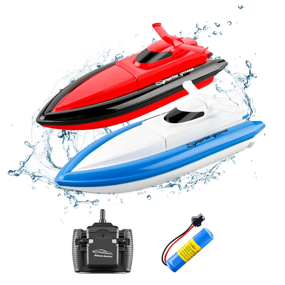 

800 RC Boat 2.4Ghz 20km/h 4 Channels Electric Remote Control Racing Ship Water Speed Boat Children Model Toy