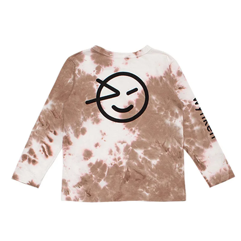 Children's T-shirt 2022 Autumn Cartoon Printing Girl's Sweatshirt Cotton Boy Long-Sleeved Bottoming Shirt Children's Clothing