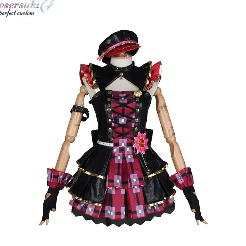 Aqours lovelive Wake up Challenger Sakurauchi Riko Matsuura Kanan Косплей Костюм Хэллоуин Карнавальный наряд