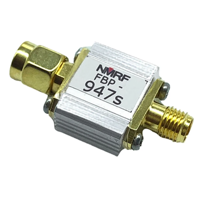 

FBP-947S (935-960)Mhz SAW Bandpass Filter 25Mhz Bandwidth SMA Interface
