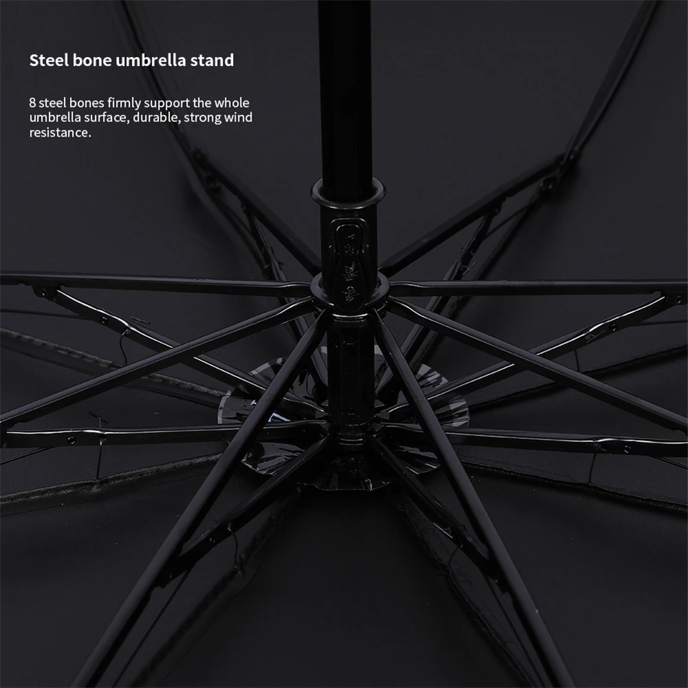 Креативные зонтики с мультяшным медведем тройного сложения от солнца для