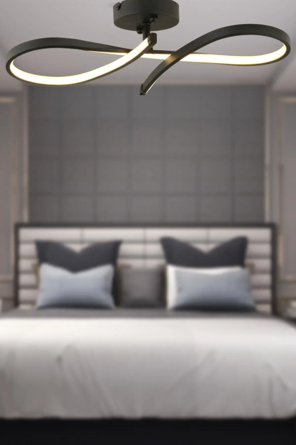 

Modern Led Ceiling lights 38W Warm Cool White Light For Living Room Modern Design Lighting Lamp For Bedroom Kitchen