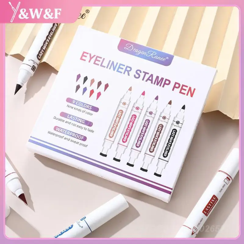 

Набор двусторонней подводки для глаз, устойчивая Водостойкая Подводка для глаз, карандаш для макияжа, быстрая сушка