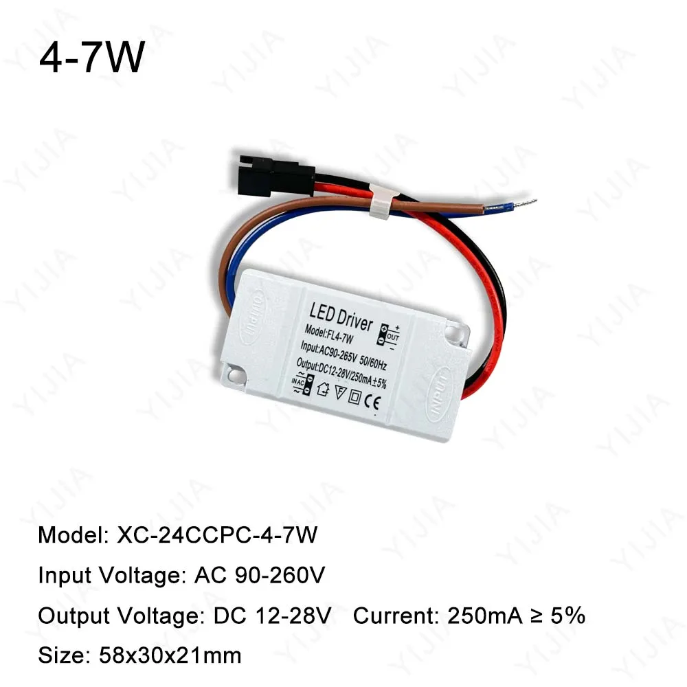 Драйвер для светодиодных панелей 3Вт-24Вт