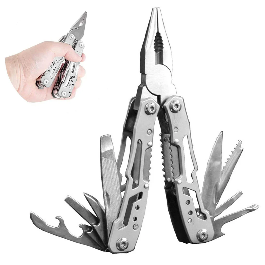 

EDC Multifunction Plier Army Knives Stainless Steel Plier Foldable Portable Screwdriver for Household Outdoor
