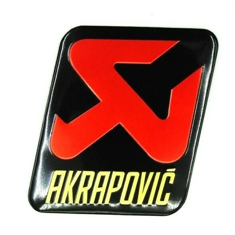 

2XAKRAPOVIC мотоциклетная термостойкая выхлопная наклейка AVT алюминиевая гоночная наклейка