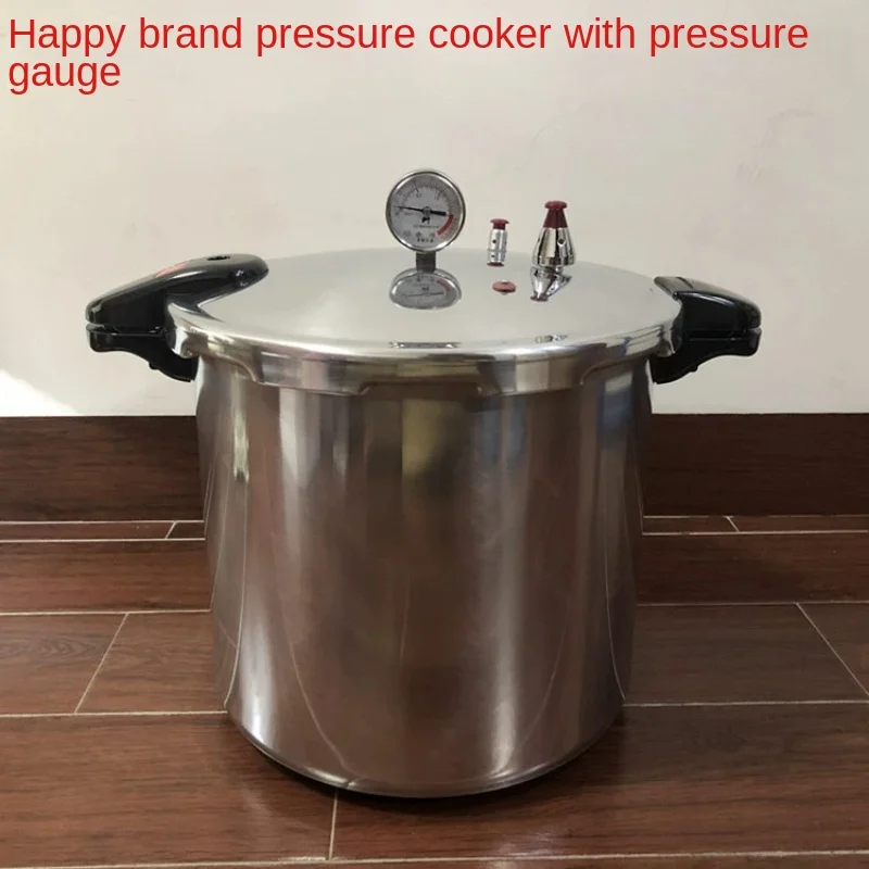 

Brand pressure cooker with pressure cooker commercial large pressure cooker with pressure gauge heightened and thickened 15L22L