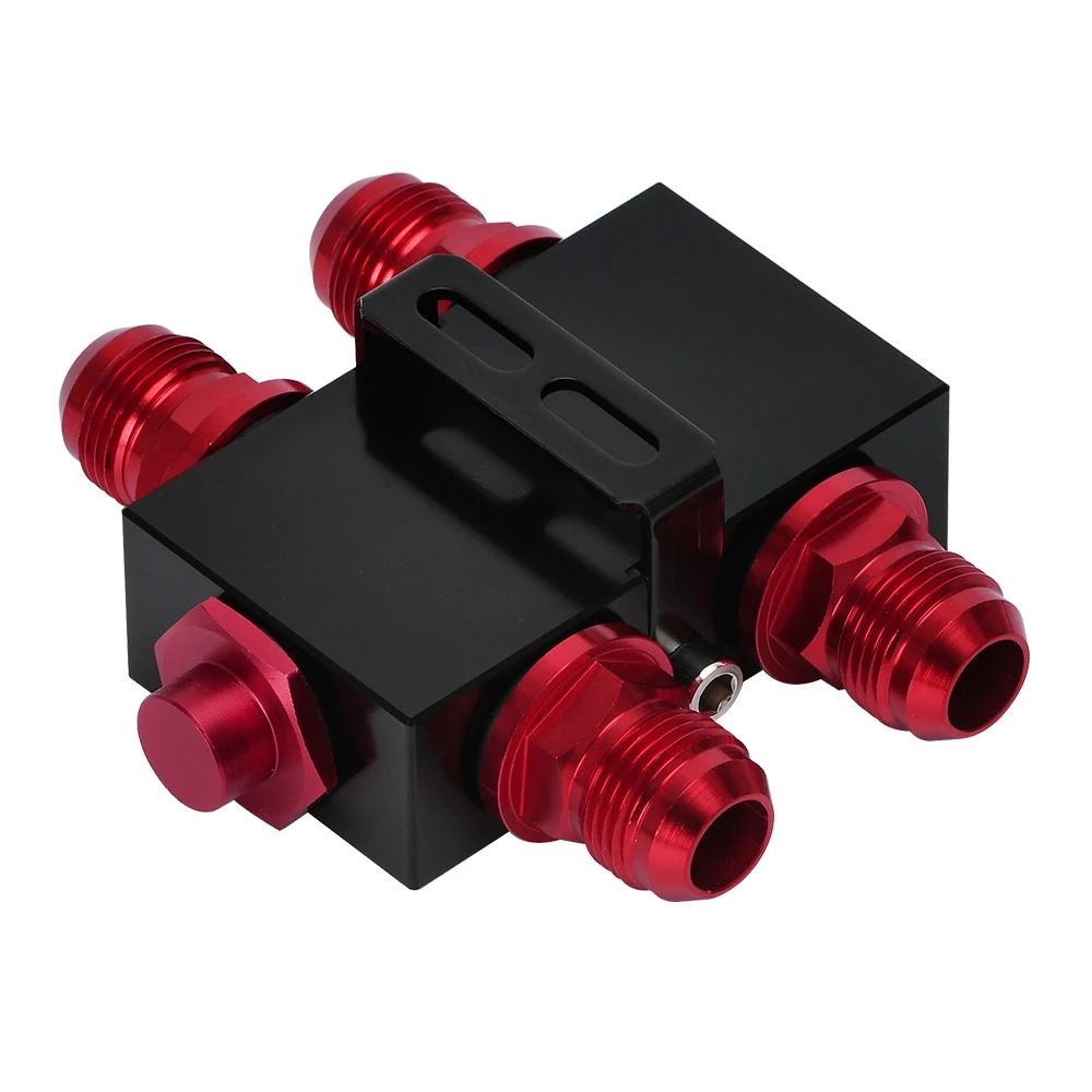 

VR RACING-Масляный фильтр Сэндвич-адаптер с встроенным масляным термостатом AN10 фитинг масляный сэндвич-адаптер VR5672BK