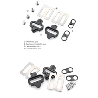bike pedal cleat bike bicycle cleat mountain bike cleat self locking cycling pedals cleat pedal locking plate accessory